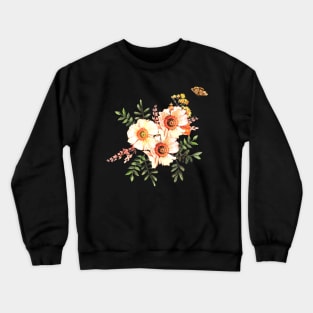 Delicate Spring Flowers Crewneck Sweatshirt